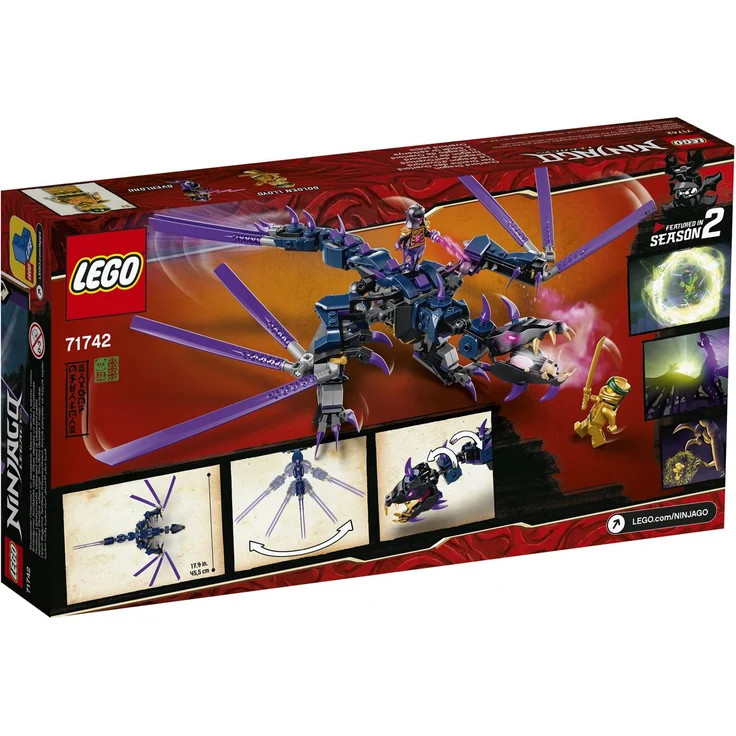 LEGO NINJAGO 71742 'Der Drache des Overlord', 372 Teile, ab 7 Jahren – Bild 4