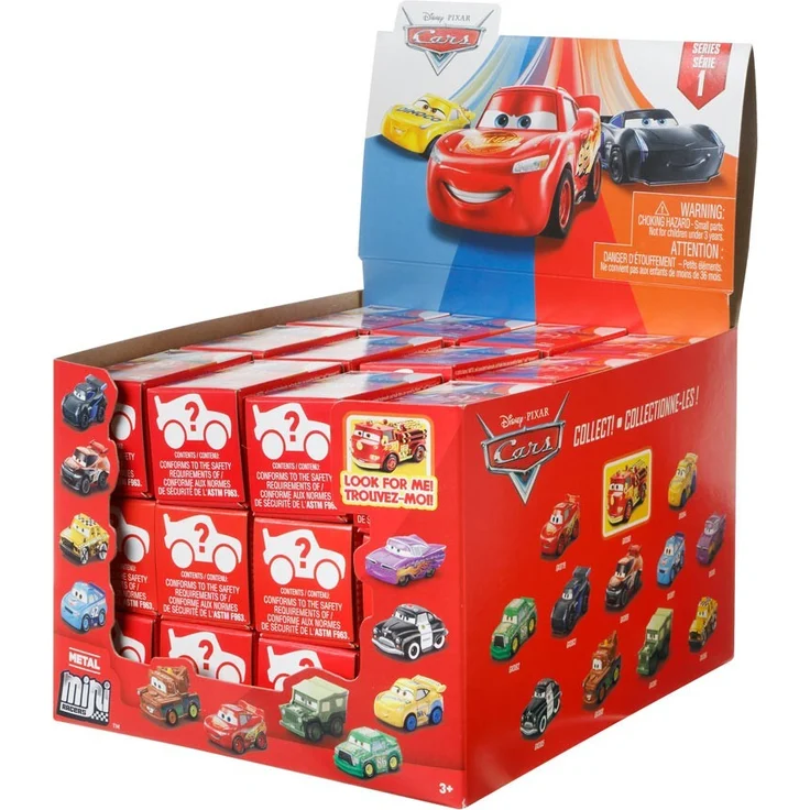 Mattel GKD78 'Disney Cars Mini Racers Blindpack' Spielzeugauto, 1x Stück, zufällige Auswahl, ab 3 Jahren – Bild 2