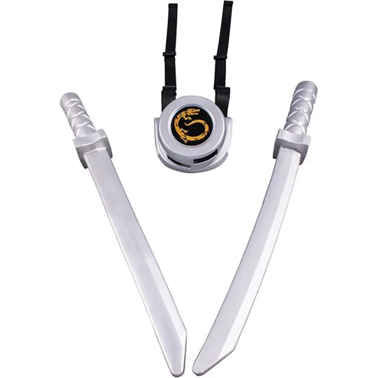 Jakks Pacific 'Lego Ninjago - Spielzeug-Schwerter-Set', ab 4 Jahren, grau/schwarz – Bild 2