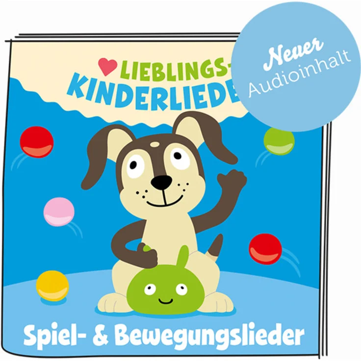 Tonies Lieblings-Kinderlieder 'Spiel- und Bewegungslieder', Hörfigur mit 54 Minuten Spielzeit, ab 3 Jahren – Bild 3