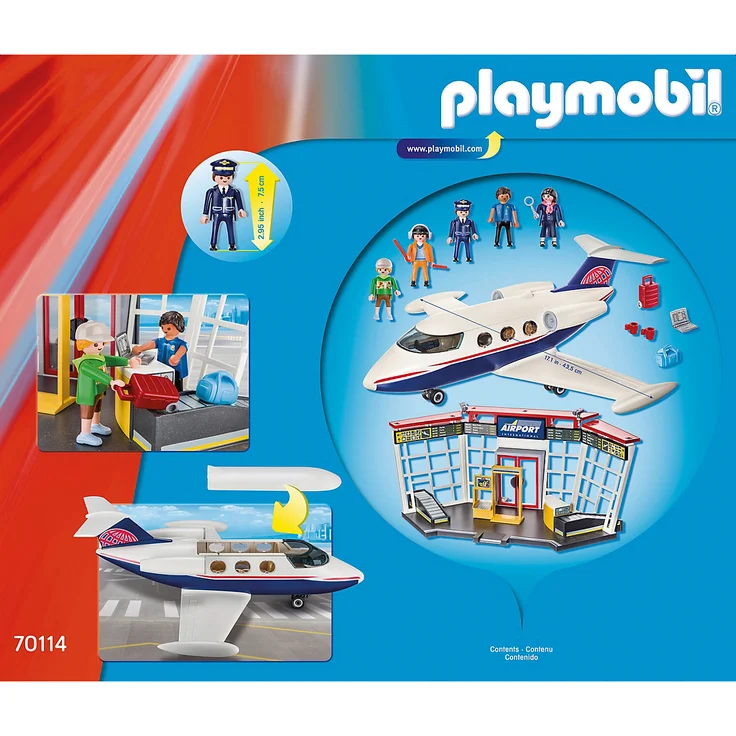 Playmobil City Action 70114 'Airport', Flughafen, 96 Teile, ab 4 Jahren – Bild 7