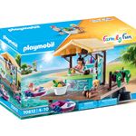 Playmobil Family Fun 70612 'Paddleboot-Verleih mit Saftbar', 91 Teile, ab 4 Jahren