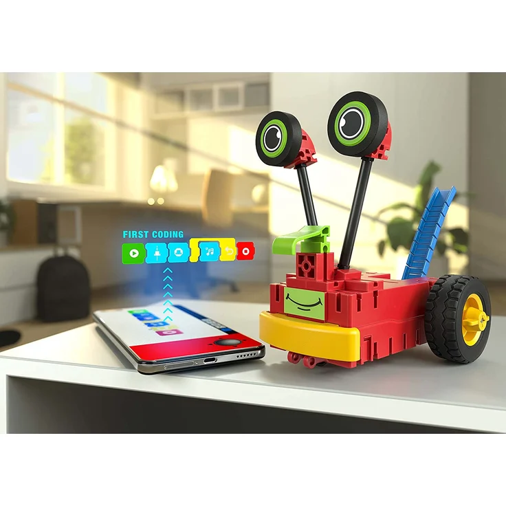 Fischertechnik 559889 'Early Coding' Experimentierkasten, ab 5 Jahren, 55 Teile, 3 Modelle, Deutscher Spielzeugpreis 2022 – Bild 6