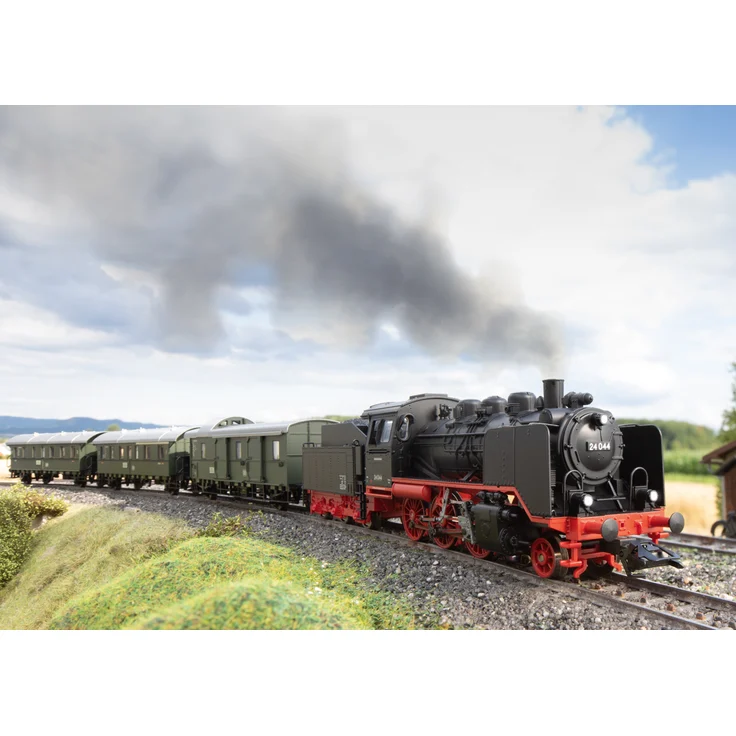Märklin 36244 'Dampflokomotive Baureihe 24' Schlepptender-Dampflok BR 24 DB mit Soundfunktion – Bild 4