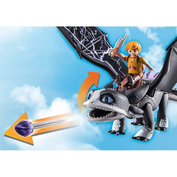 Playmobil Dragons Nine Realms 71081 'Thunder & Tom', 39 Teile, ab 4 Jahren – Bild 3