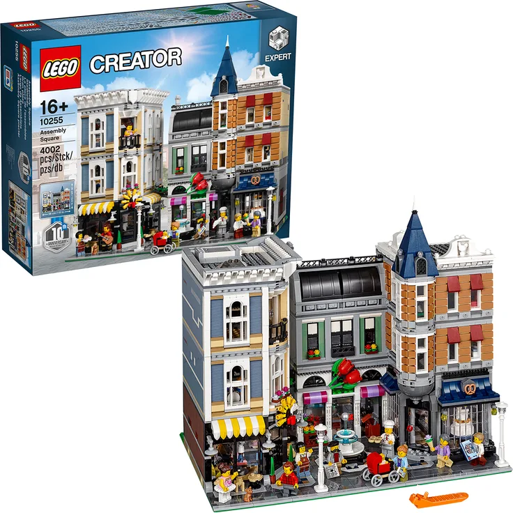 LEGO Creator Expert 10255 'Stadtleben', 4002 Teile, ab 16 Jahren