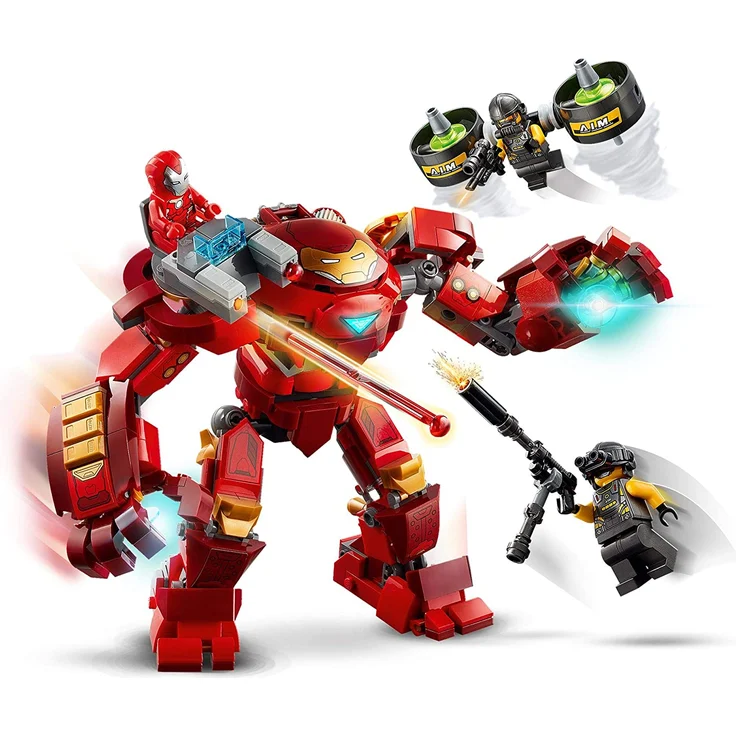 LEGO Marvel Avengers 76164 'Iron Man Hulkbuster vs. A.I.M.-Agent', 456 Teile, ab 8 Jahren – Bild 3