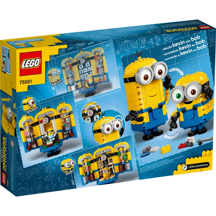 LEGO Minions 75551 'Minions-Figuren Bauset mit Versteck', 876 Teile, ab 8 Jahren - Preisvergleich – Bild 10