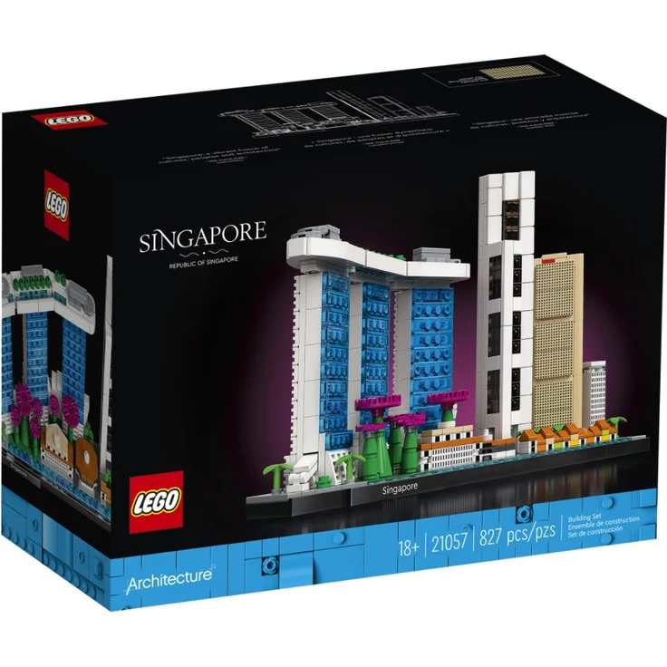 LEGO Architecture 21057 'Singapur', 827 Teile, ab 18 Jahren – Bild 2