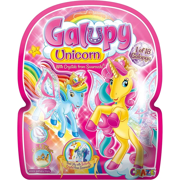 17739 Craze Galupy Unicorn, sortiert - Preisvergleich – Bild 1