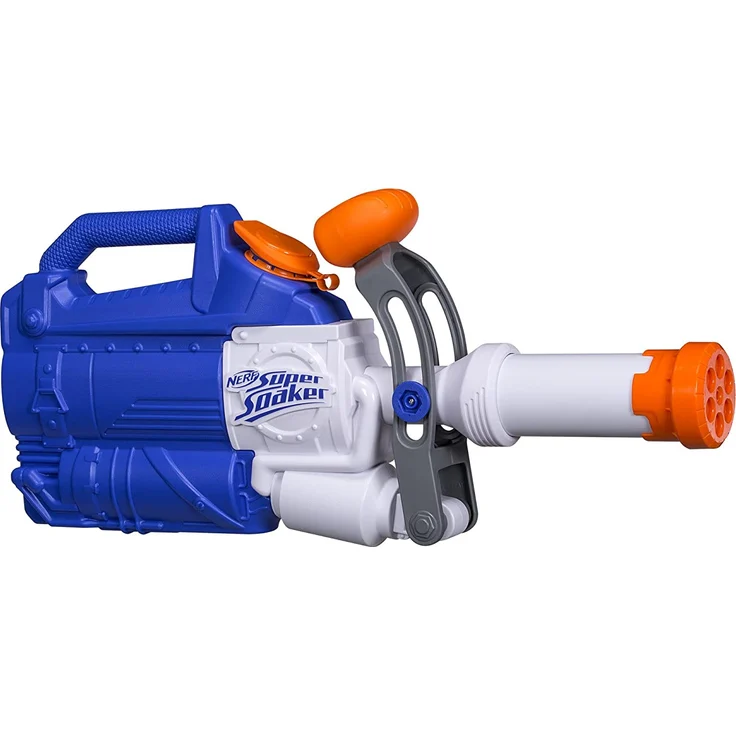 Nerf Super Soaker 'Soakzooka' Wasserpistole, mit 1,6 Liter Wassertank, Mega-Wasserstrahl, ab 7 Jahren – Bild 1