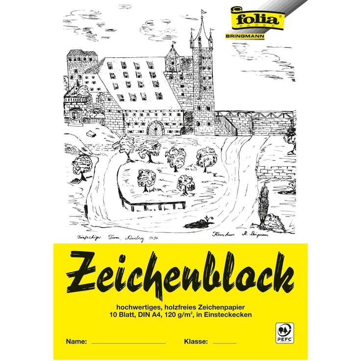 ZEICHENBLOCK A4 120G