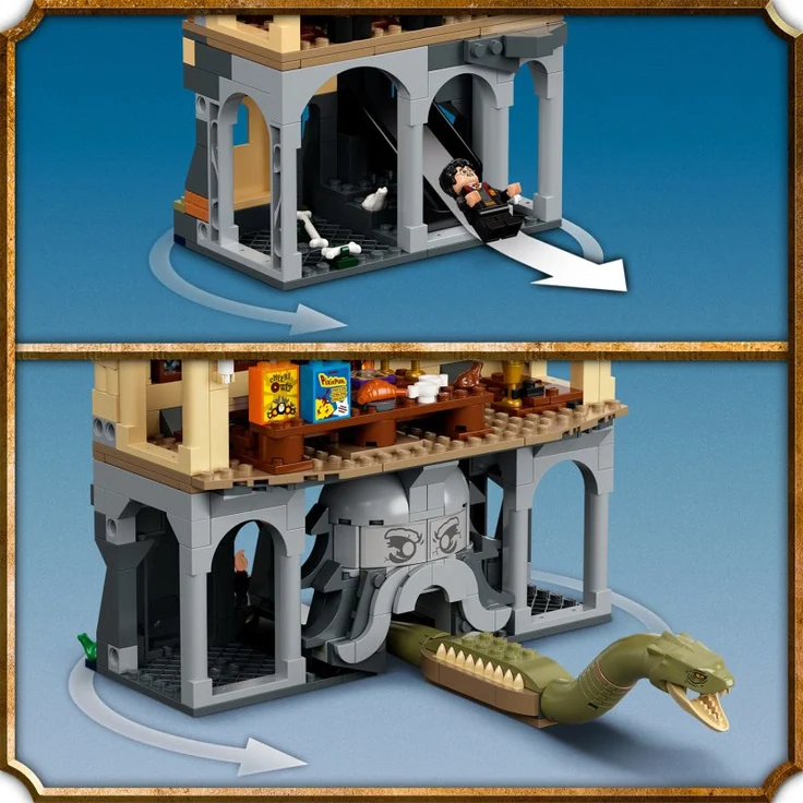 LEGO Harry Potter 76389 'Hogwarts Kammer des Schreckens', 1176 Teile, ab 9 Jahren – Bild 8