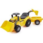 Rutscherfahrzeug Radlader mit Anhänger