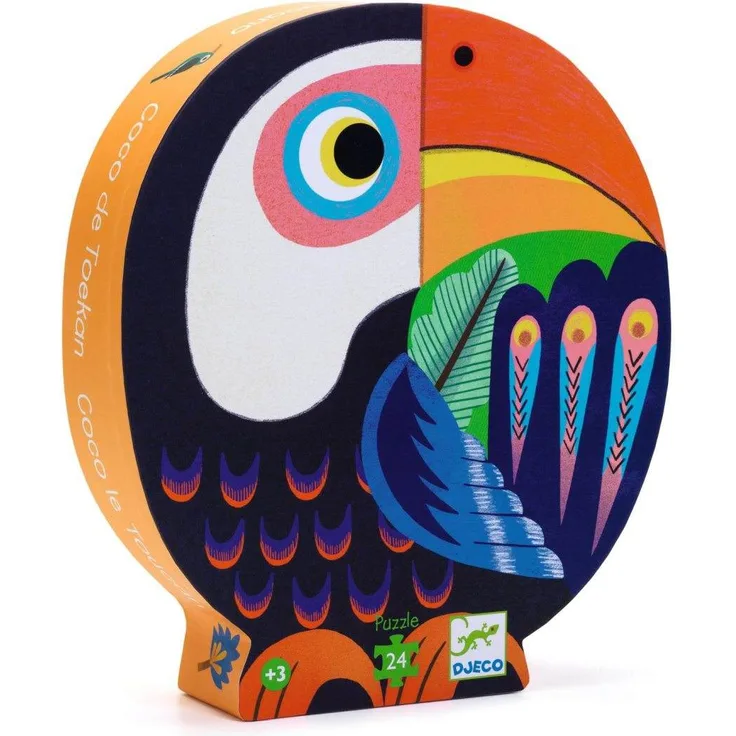 Djeco Puzzle: Tukan - 24 Stk.