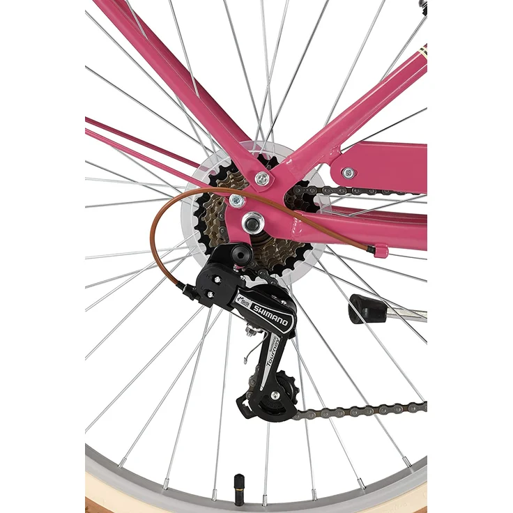 BIKESTAR Kinderfahrrad 26 Zoll | 16 Zoll Rahmen, 7 Gang, Berry - Preisvergleich – Bild 6