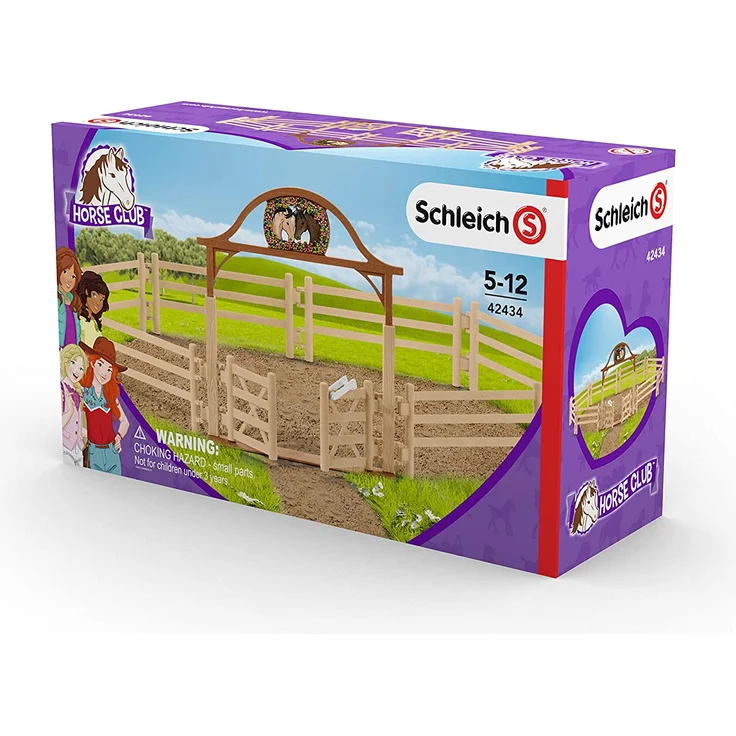 Schleich 'Horse Club' Pferdekoppel mit Eingangstor – Bild 4