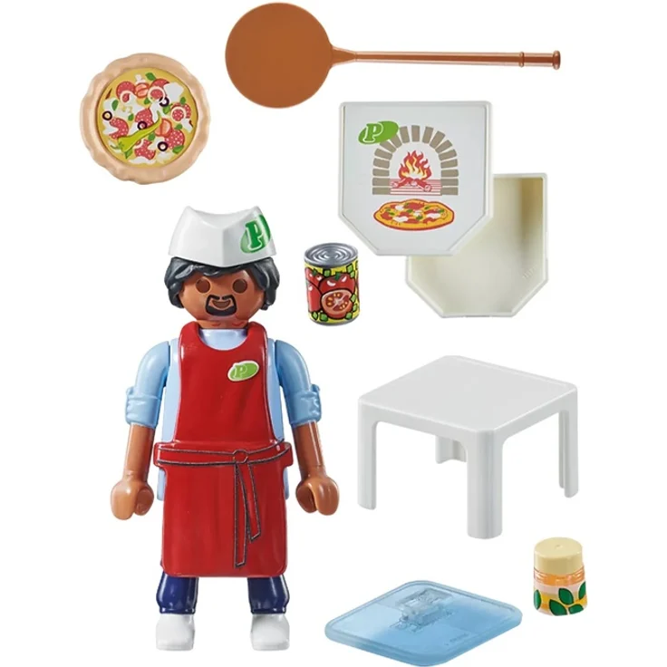 PLAYMOBIL City Life 71161 'Pizzabäcker', 13 Teile, ab 4 Jahren – Bild 3