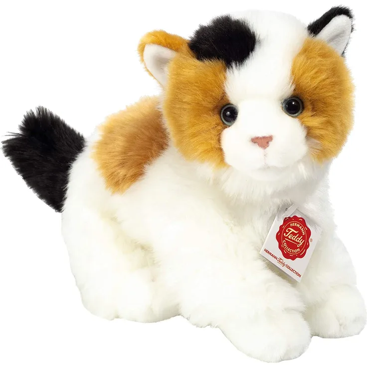 Teddy Hermann Glückskatze 24 cm