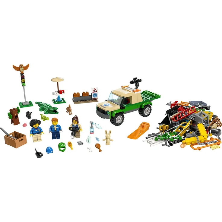 LEGO City 60353 'Tierrettungsmissionen', 246 Teile, ab 6 Jahren – Bild 2