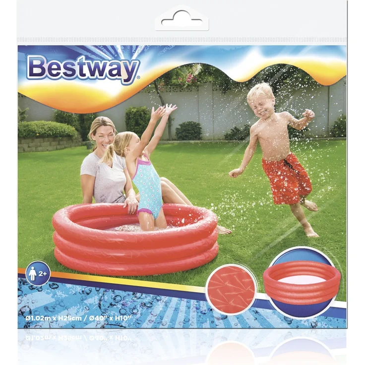 Bestway 'Classic' Planschbecken, 102 x 25 cm, ab 2 Jahren, sortiert - 1 Stück, Auswahl erfolgt zufällig – Bild 2