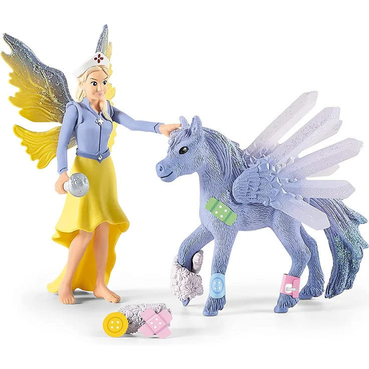 Schleich Bayala 42523 'Magische Tierarzt-Blüte', ab 5 Jahren, 14 Teile - Preisvergleich – Bild 4