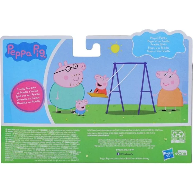 Hasbro F21905X0 Peppa Pig Familie Wutz Figuren 4er-Pack, 6 - 8 cm, ab 3 Jahren - Preisvergleich – Bild 3