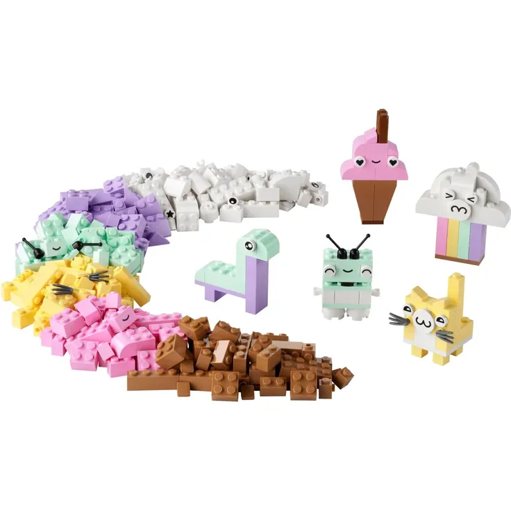 LEGO Classic 11028 'Pastell Kreativ-Bauset', 333 Teile, ab 5 Jahren – Bild 2