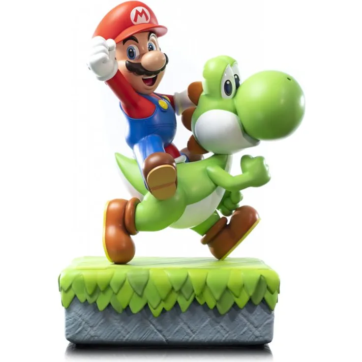 Mario und Yoshi Statue (48 cm) - Super Mario