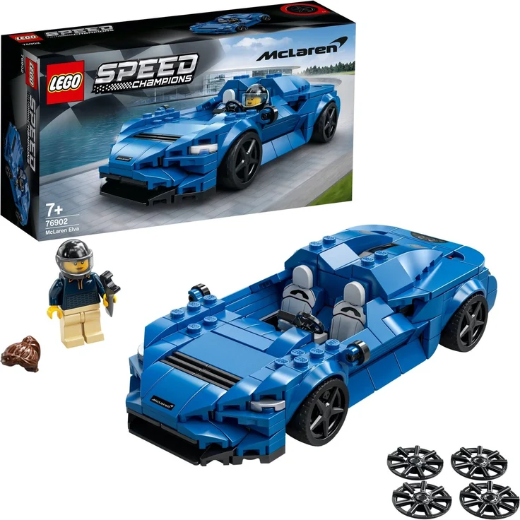 LEGO Speed Champions 76902 'McLaren Elva', 263 Teile, ab 7 Jahren – Bild 1