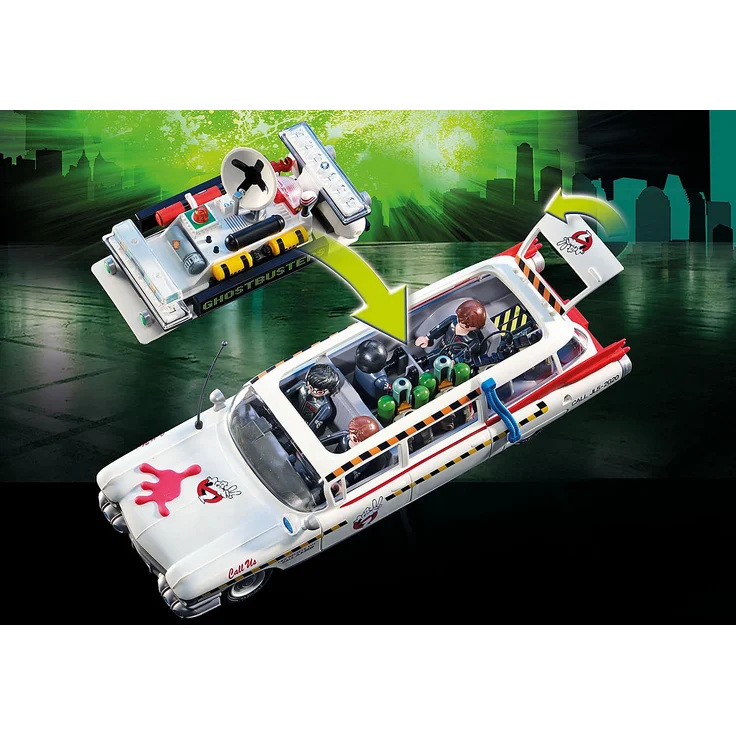 Playmobil Ghostbusters 70170 'Ecto-1A' mit Licht- und Soundeffekten, 104 Teile, ab 6 Jahren – Bild 5