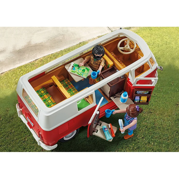 Playmobil 70176 'Volkswagen T1 Camping Bus', 74 Teile, ab 5 Jahren – Bild 4