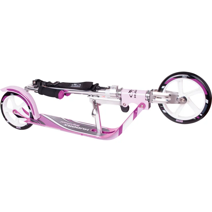 HUDORA 14748 'Big Wheel 205' Scooter, ab 6 Jahren, höhenverstellbar bis 104 cm, klappbar, max. belastbar bis 100 kg, lila – Bild 3