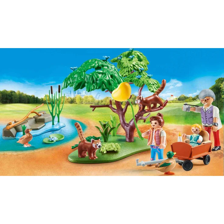 Playmobil Family Fun 70344 'Kleine Pandas im Freigehege', 55 Teile, ab 4 Jahren – Bild 3
