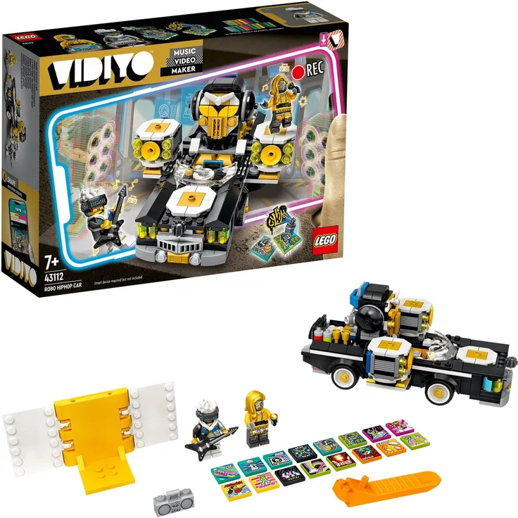 LEGO VIDIYO 43112 'Robo HipHop Car', 387 Teile, ab 7 Jahren
