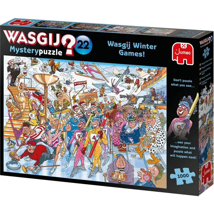 Wasgij Mystery 22 - Winterspiele - 1000 Teile 1000 Stück(e) Comics 12 Jahr(e)