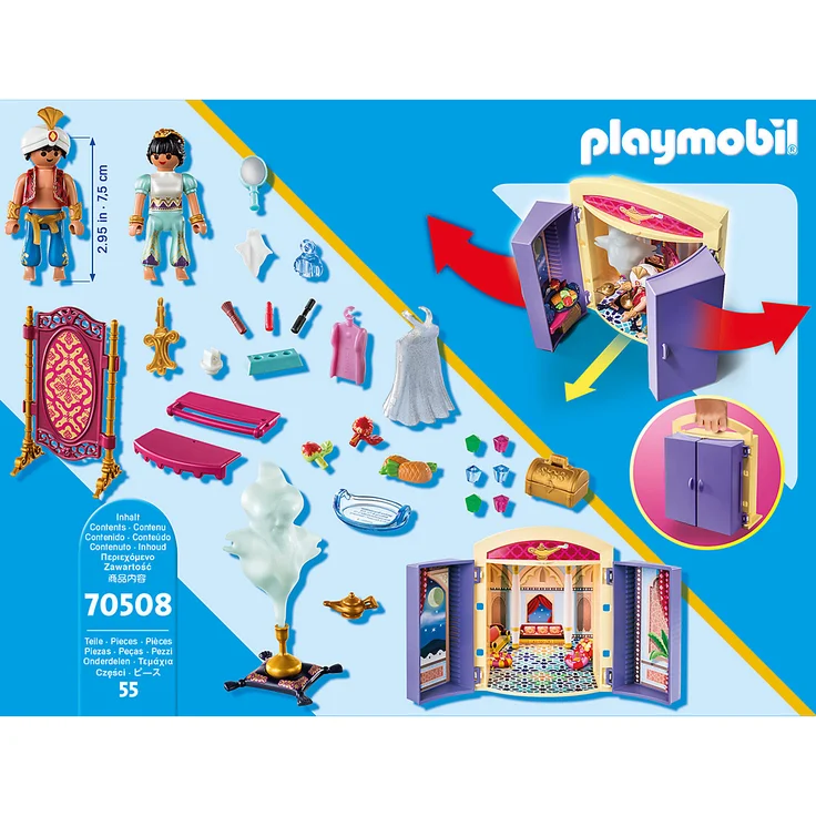 Playmobil Magic 70508 Spielbox ''Orientprinzessin'', 55 Teile, ab 4 Jahren – Bild 3