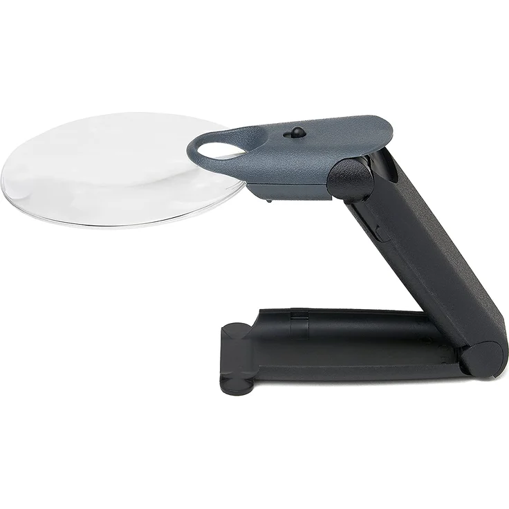 Carson FH-25 FreeHand Lupe mit abknickbarem Griff = Fuß - Preisvergleich – Bild 1