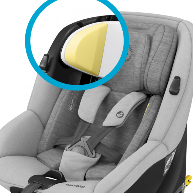 Maxi-Cosi 'Premium Mica i-Size' Reboarder 2020 Authentic Grey von 0-18 kg (Gruppe 0+/1), mit Isofix – Bild 9