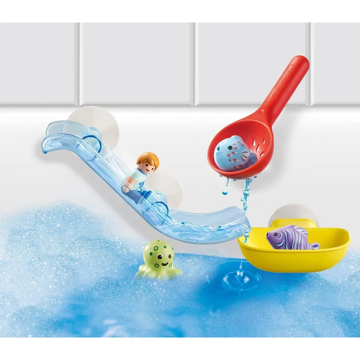 Playmobil 1.2.3 70637 'Fangspaß mit Meerestierchen', 10 Teile, ab 1,5 Jahren – Bild 4