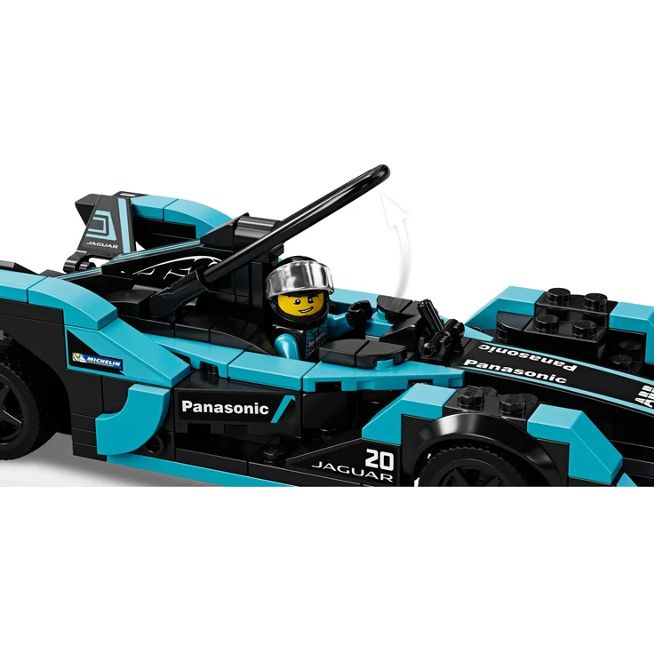 LEGO Speed Champions 76898 'Formula E Panasonic Jaguar Racing GEN2 car & Jaguar I-PACE eTROPHY', 565 Teile, ab 8 Jahren – Bild 6