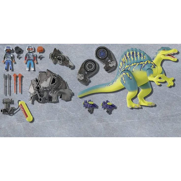 Playmobil Dino Rise 70625 'Spinosaurus: Doppelte Verteidigungs-Power', 46 Teile, ab 5 Jahren – Bild 5