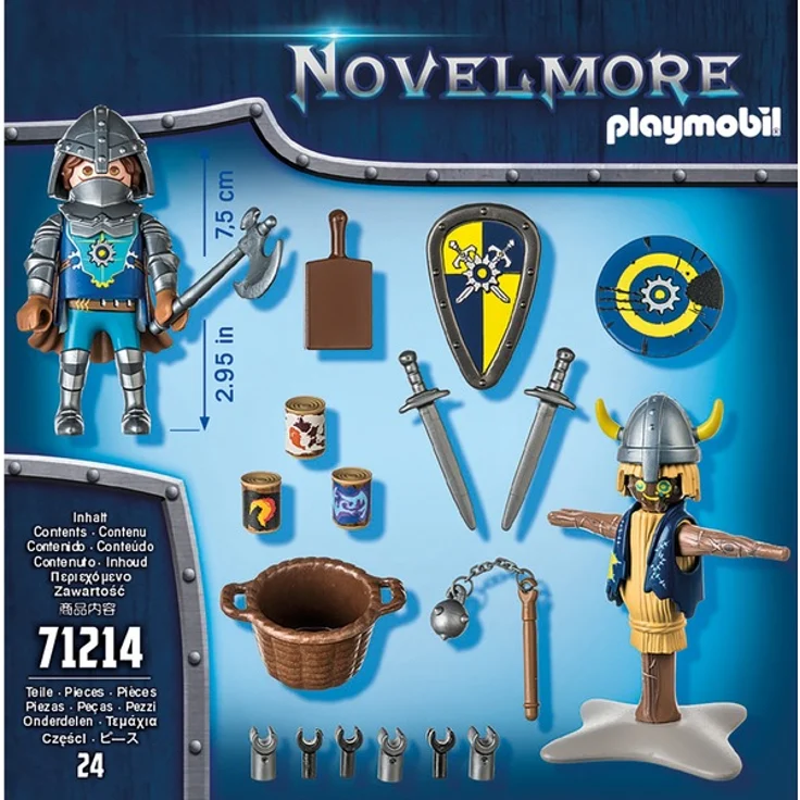 PLAYMOBIL Novelmore 71214 'Kampftraining', 24 Teile, ab 4 Jahren – Bild 2