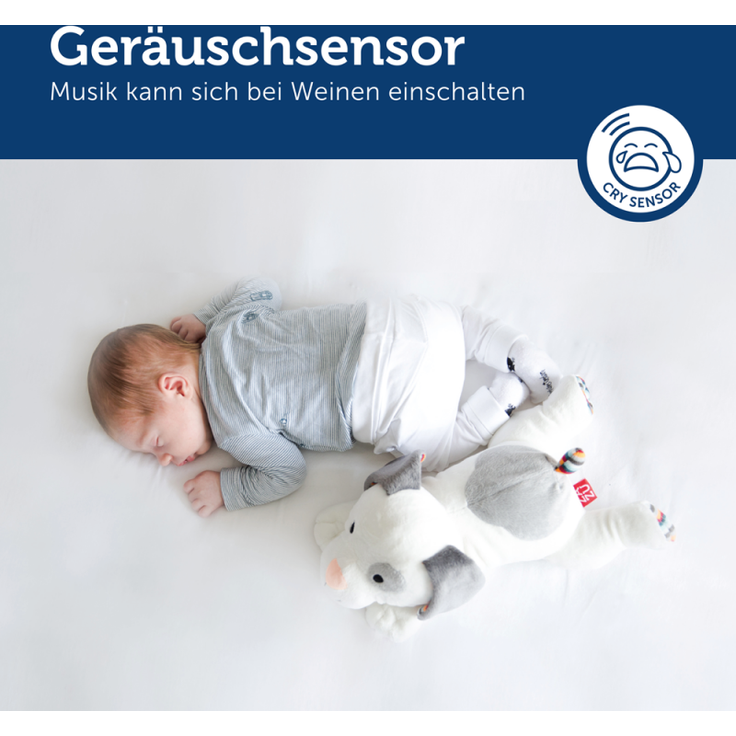 Elektronisches Kuscheltier - Hund Dex mit Herzschlagsimulation – Bild 3