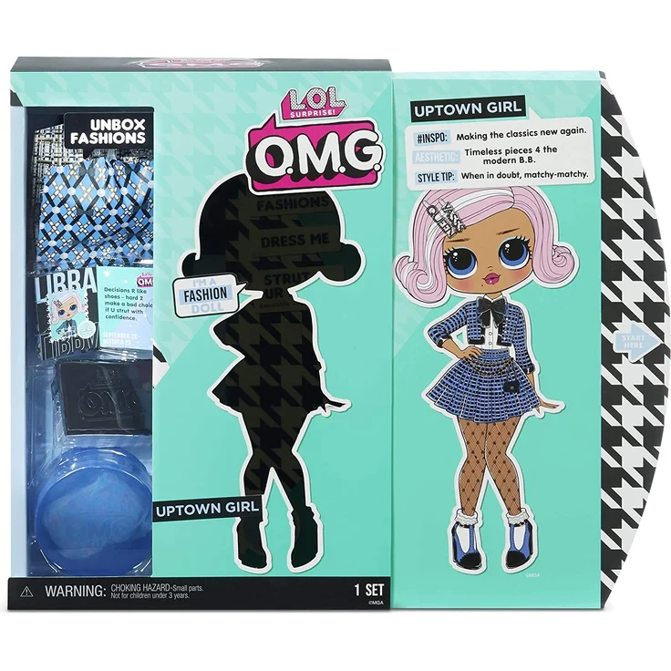 L.O.L. Surprise! OMG 'Uptown Girl' Modepuppe, inkl. 20 Überraschungen, ca.24 cm, ab 5 Jahren – Bild 3