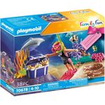 Playmobil Family Fun 70678 Geschenkset 'Schatztaucherin', 38 Teile, ab 4 Jahren