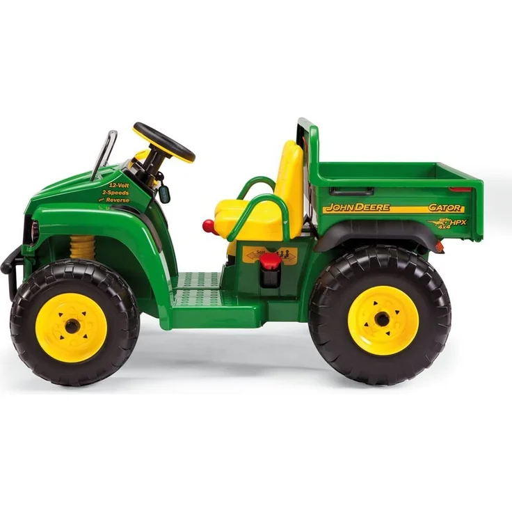 Peg Pérego Elektro-Traktor 'John Deere Gator HPX' 12 Volt, grün/gelb, ab 3 Jahren – Bild 3
