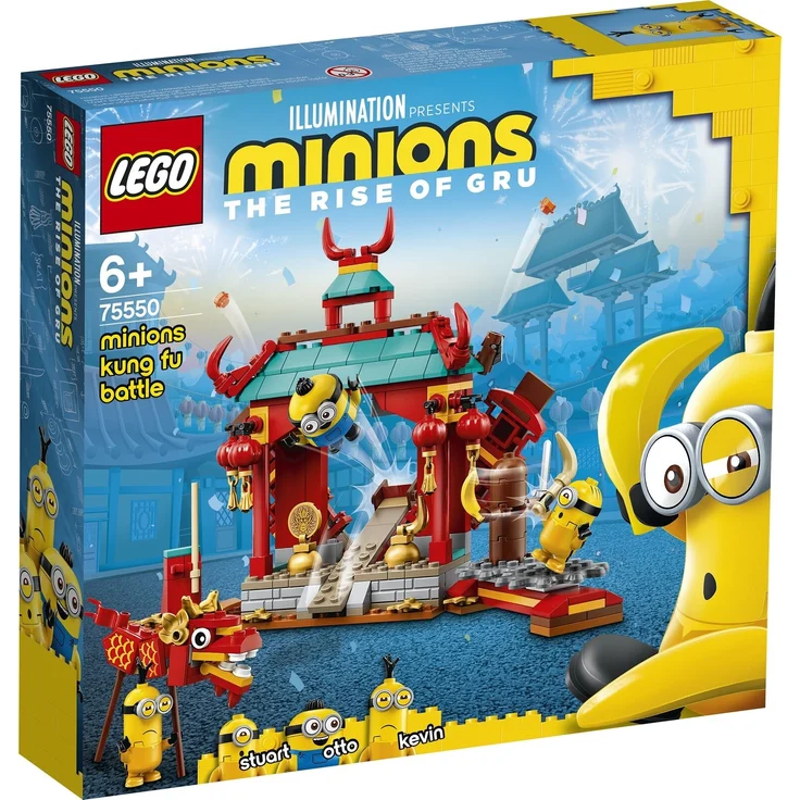 LEGO Minions 75550 'Minions Kung Fu Tempel', 310 Teile, ab 6 Jahren - Preisvergleich – Bild 3