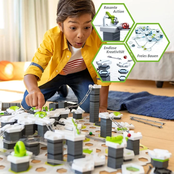 Ravensburger 'GraviTrax Power Erweiterung Interaction', ab 8 Jahren, elektronische Bauteile für die Ravensburger Kugelbahn – Bild 5