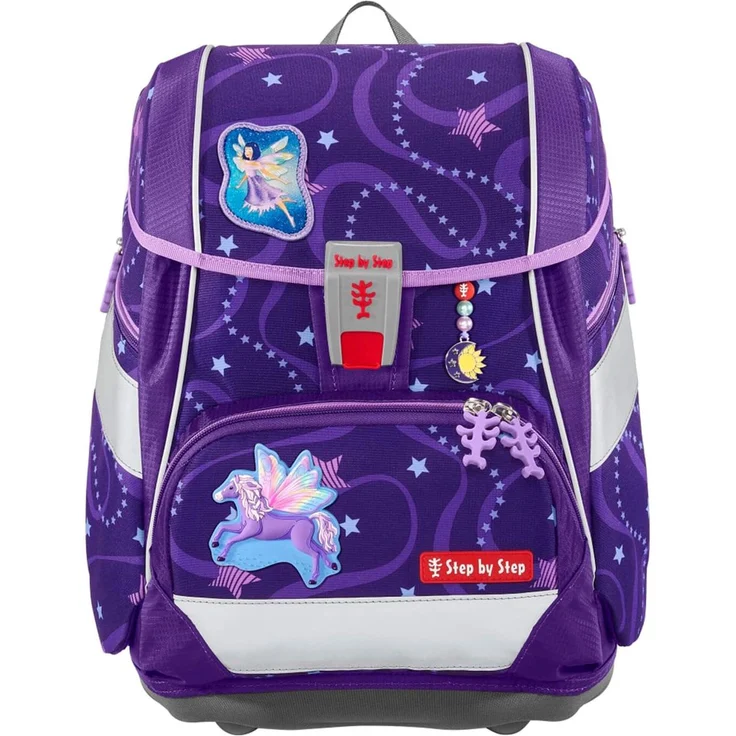 Step by Step 2in1 Plus 'Pegasus Emily', Schulranzen-Set, 6-teilig, 19 Liter, Lila – Bild 2